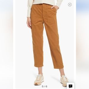 Madewell Corduroy Griff Tapered Fatigue Pants